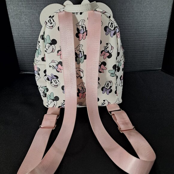 Limited Edition Aldi Disney Minnie Mouse Backpack Purse - Picture 5 of 11